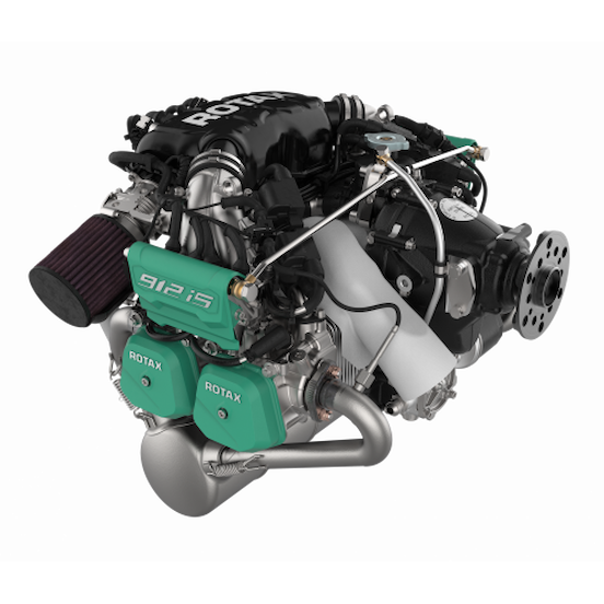 Rotax 912iS engine fitted to a Belmont aircraft