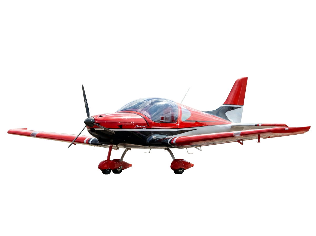 Belmont DW200 Classic red aircraft