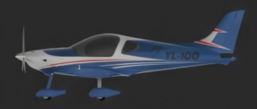 Belmont in blue and white custom livery